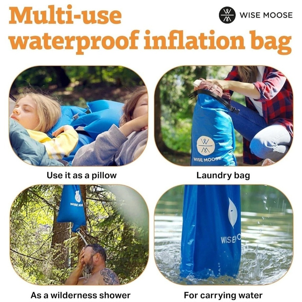 Sleeping Pad - 4.5 Inch Thick Camping Mattress, Ultralight Camping Pad, Inflatab - Picture 4 of 7